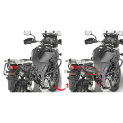 Givi support for MONOKEY cases (PLR3112) Suzuki V-STROM 650 17-