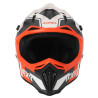 Casque moto cross Acerbis PROFILE 5 22.06 BLANC/ORANGE