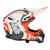 Casque moto cross Acerbis PROFILE 5 22.06 BLANC/ORANGE