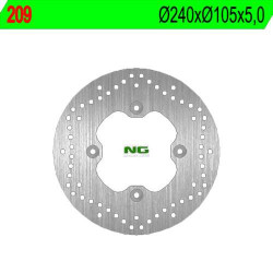 Disque de frein arrière NG SH125 / FORZA / SILVERWING / TRANSALP