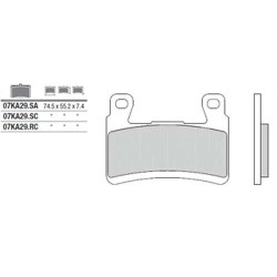 Brake pads sinter BREMBO 07KA29SA