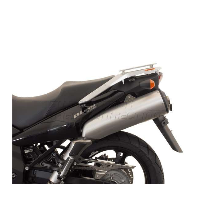 45L SW-Motech TraX ADVENTURE KLV1000 / V-STROM 01-07 aluminum suitcase kit