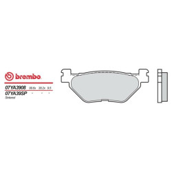 Plaquettes de frein sinter Brembo 07YA39SP