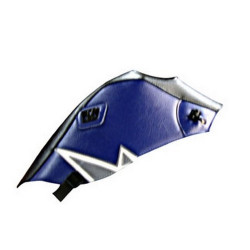 Bagster tank mat black/baltic/xt steel and white (1481C) Yamaha XT660 X/XT660 R