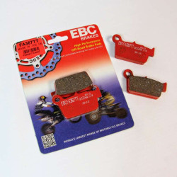 Plaquettes de frein carbone EBC FA367/2TT 2