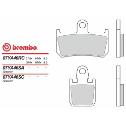 Plaquettes de frein sinter Brembo 07YA46SA