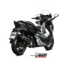 Silencieux Mivv MOVER Inox noir (MV.HO.0002.LV) Honda Forza 300