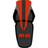 Saddle cover Bagster (2171D) Black/Tuile/Nubuck Anthracite/Letters Yamaha MT-03 07
