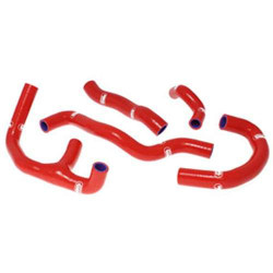 Kit 5 radiator durites SAMCO red Aprilia RS250