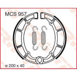 Mâchoires de frein TRW MCS957