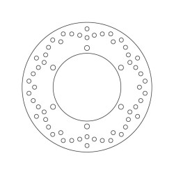 Disque de frein arrière Brembo Série Oro 68B40755 Yamaha YZF R6 99-02 et YZF R1 02-03