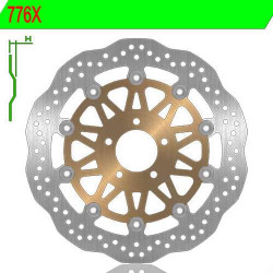 Front brake disc NG 776X Kawasaki 1200