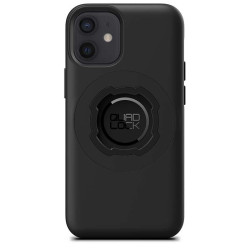 Pack Quad Lock Handlebar Mount + coque MAG iPhone 12 Mini + protection pluie 2