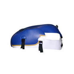 Tapis de réservoir Bagster bleu fonce/blanc (1568J) Triumph Bonneville SE