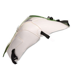 Tapis de réservoir Bagster blanc/vert nacré (1676H) Kawasaki Z1000 14-