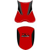 Housse de selle Bagster (2175B) Rouge/Noir/Anthracite/Gris Clair/Lettres Fluo Suzuki GSX600R 06