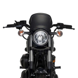 Puig matte black faceplate (3812J) Yamaha XV950 2