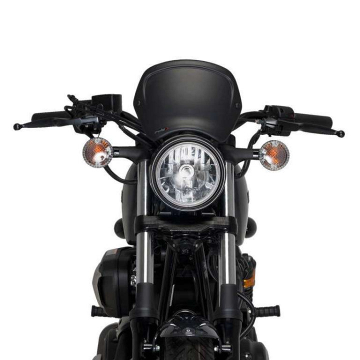 Puig matte black faceplate (3812J) Yamaha XV950