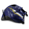 Tapis de réservoir Bagster baltique/deco blanc/lisere jaune or (1602E) Yamaha FZ 8