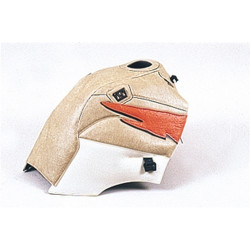 Tapis de réservoir Bagster champagne/orange fonce/mastic (1132T) Honda XLV600 Transalp