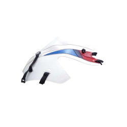 Tapis de réservoir Bagster blanc/deco rouge/bleu fonce/gitane (1564J) BMW R1200GS 30ème anniversaire