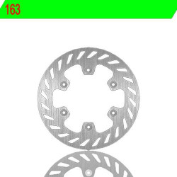 Front left brake disc NG 163 DT50R 00-02