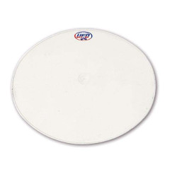 Plaque support numéros UFO universel Oval Blanc x1