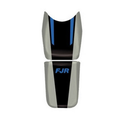 Saddle cover Bagster (2173M) Grege/Noir/Bleu Marine/Letters Blue mothers Yamaha FJR 1300 09