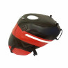 Tapis de réservoir Bagster noir/rouge/pointe blanche (1361I) Kawasaki ZX6 R/ 636