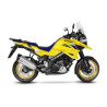 LeoVince LV-12 stainless steel approved muffler (15303) Suzuki V-Strom 1050/XT