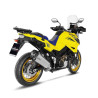 LeoVince LV-12 stainless steel approved muffler (15303) Suzuki V-Strom 1050/XT