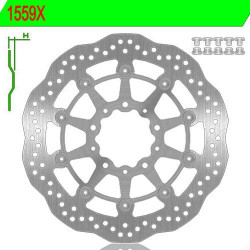 Front brake disc NG 1559X Z800 ABS E ABS 12-16