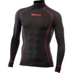 Maillot thermique moto SIXS TS13W CU BLACK CARBON