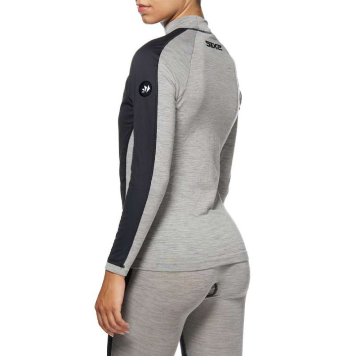 Maillot thermique moto SIXS TS4 MERINOS GRAY