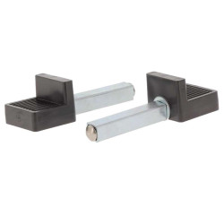 L rubber supports for rear shell Bihr