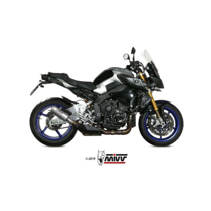 Silencieux homologué Mivv MK3 Inox (Y.057.LM3X) Yamaha MT-10