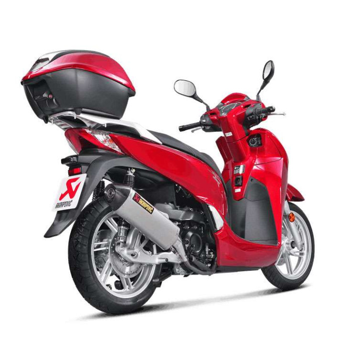 Akrapovic Inox Honda SH300i 16- approved muffler