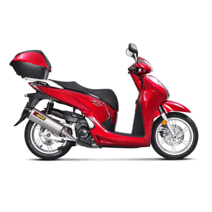Akrapovic Inox Honda SH300i 16- approved muffler