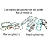 High-engine joint pouch Centauro Honda 600 SILVER WING