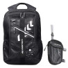 Pilot Pack Bagster COMPAK backpack + D-LINE thigh bag Black/White