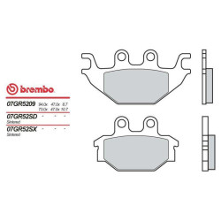 Rear organic brake pads Brembo 07GR5209 YZF-R125