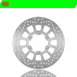 Left front brake disc NG 686 MADISON 400