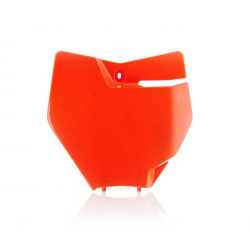 Plaque frontale orange Acerbis KTM SX125 (0021748.011.016)