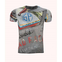 Tee-shirt Acerbis SP CLUB ROADRACE Gris 2