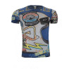 Tee-shirt Acerbis SP CLUB STICKERS Bleu