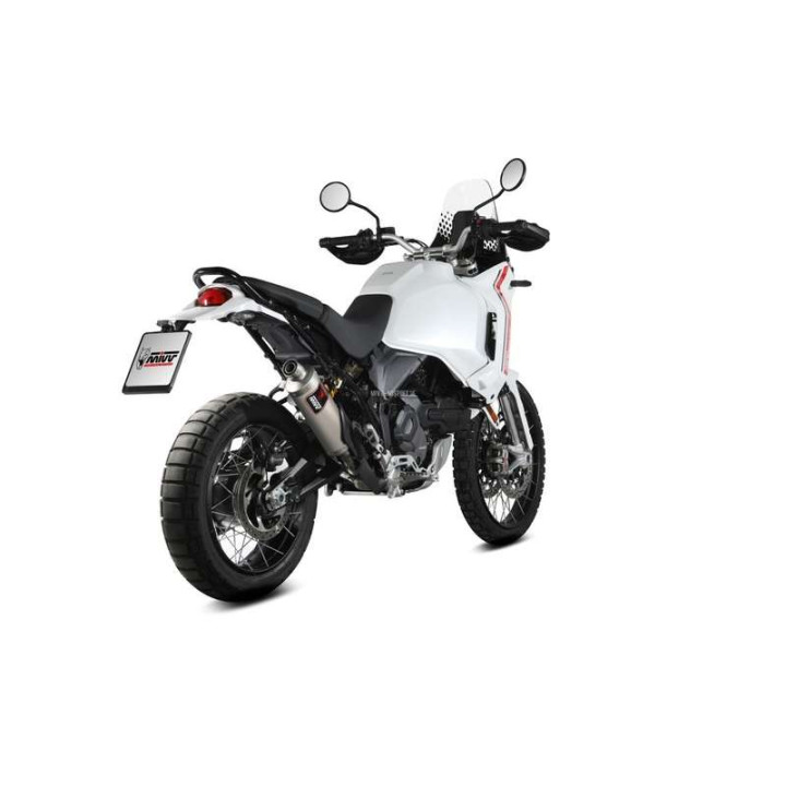 Silencieux Homologué Mivv DAKAR Titane (D.053.LDKT) Ducati Desert X