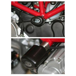 Protective stamps R&G AERO (CP0224BL) Ducati MONSTER / MULTISTRADA