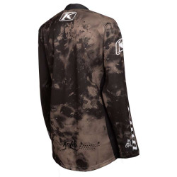 Maillot moto cross femme Klim WOMEN'S XC LITE CORROSION WARM GRAY 2
