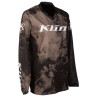 Women's motocross jersey Klim WOMEN'S XC LITE CORROSION WARM GRAY