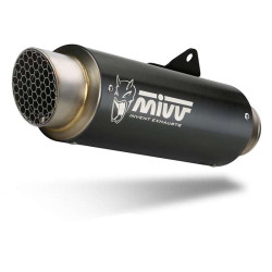 Complete line Mivv GP PRO Inox black (H.072.LXBP) Honda CB650R CBR650R 19-